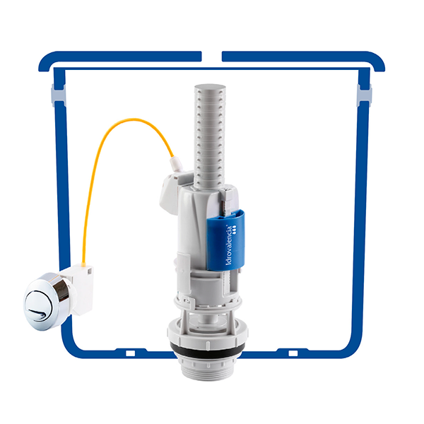 Descargador doble pulsador con cable
